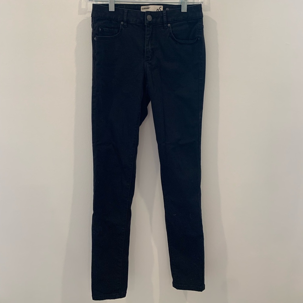 Garage black super skinny jeans